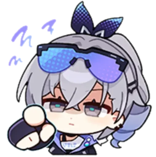 😠 Стикер «Chibies2» для Telegram