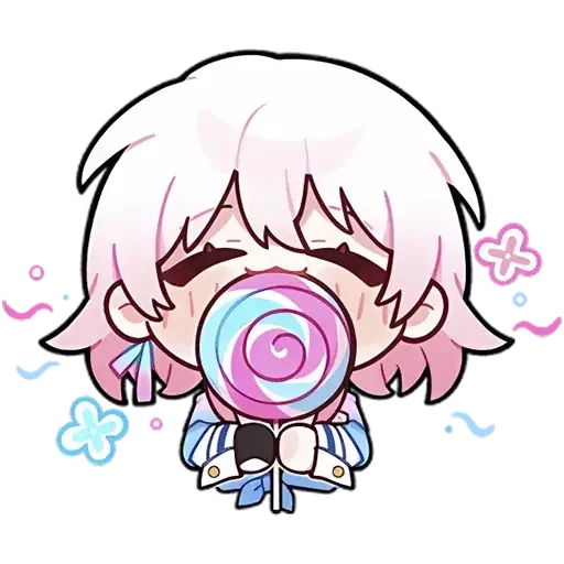 🍭 Стикер «Chibies2» для Telegram