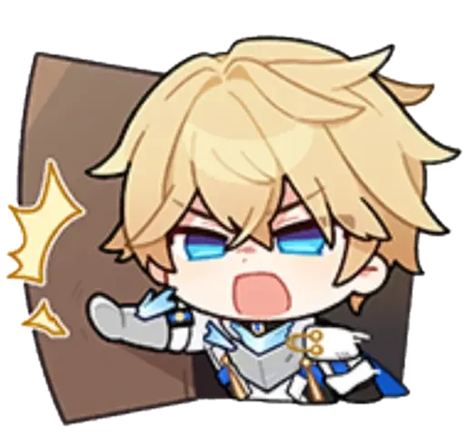 😠 Стикер «Chibies2» для Telegram