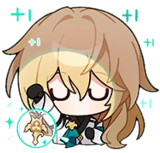 😌 Стикер «Chibies2» для Telegram