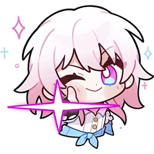 🤩 Стикер «Chibies2» для Telegram