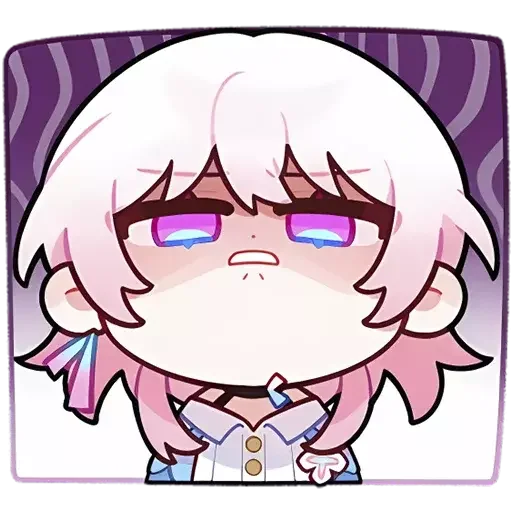 😡 Стикер «Chibi - Honkai Star Rail» для Telegram