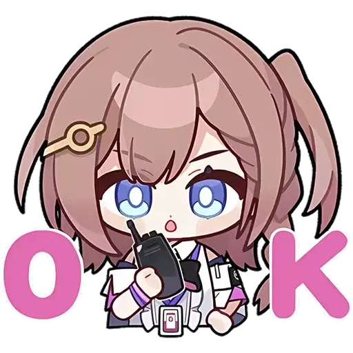 👌 Стикер «Chibi - Honkai Star Rail» для Telegram