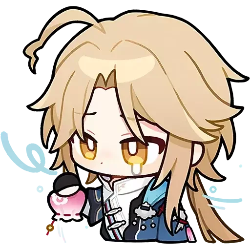 😢 Стикер «Chibi - Honkai Star Rail» для Telegram