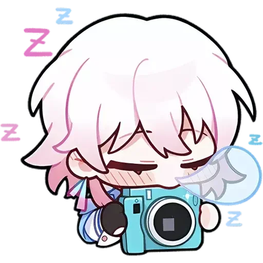 😴 Стикер «Chibi - Honkai Star Rail» для Telegram