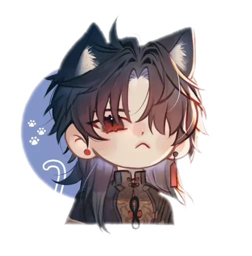 🐱 Стикер «Chibi - Honkai Star Rail» для Telegram