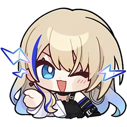 😄 Стикер «Chibi - Honkai Star Rail» для Telegram