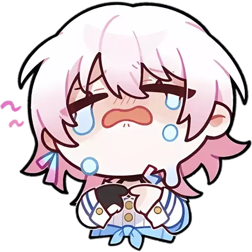 😭 Стикер «Chibi - Honkai Star Rail» для Telegram