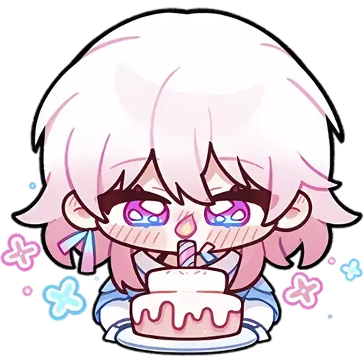 🍰 Стикер «Chibi - Honkai Star Rail» для Telegram