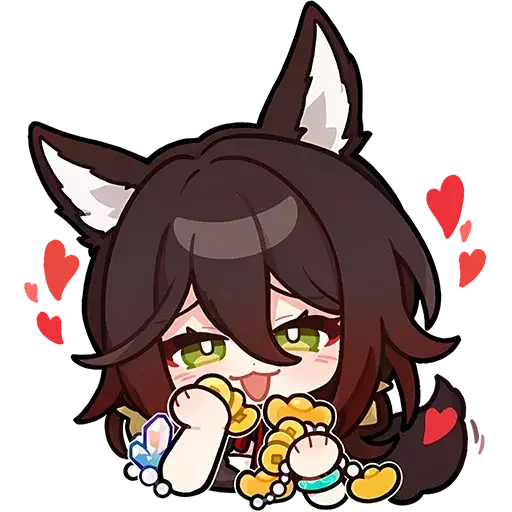 🤤 Стикер «Chibi - Honkai Star Rail» для Telegram