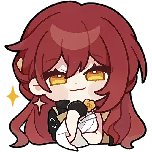 😇 Стикер «Chibi - Honkai Star Rail» для Telegram