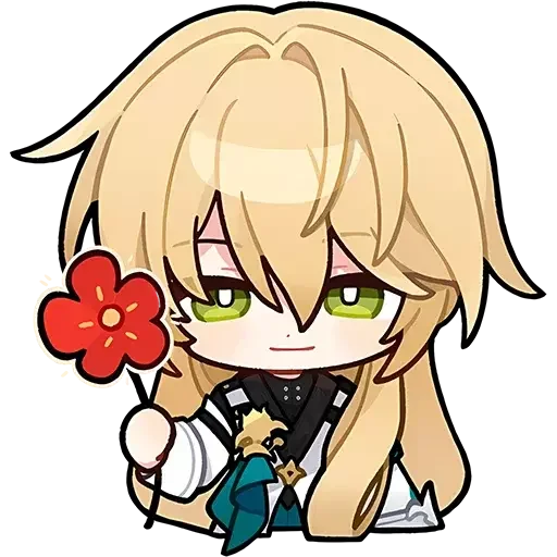 🌹 Стикер «Chibi - Honkai Star Rail» для Telegram