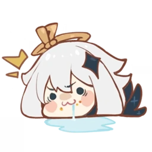 🌟 Стикер «Genshin Impact Chibi» для Telegram