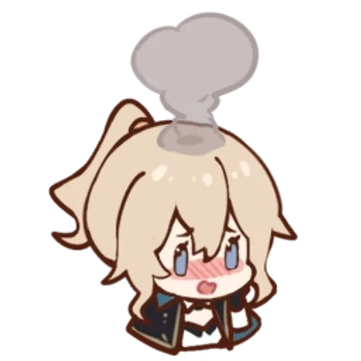 🌟 Стикер «Genshin Impact Chibi» для Telegram