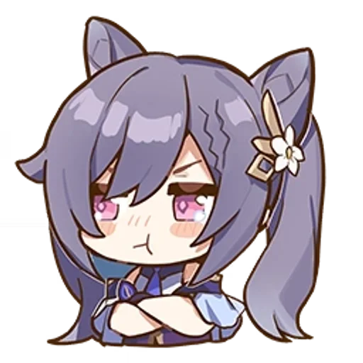 🌟 Стикер «Genshin Impact Chibi» для Telegram