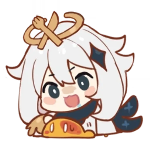 🌟 Стикер «Genshin Impact Chibi» для Telegram