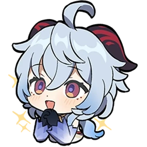 🌟 Стикер «Genshin Impact Chibi» для Telegram