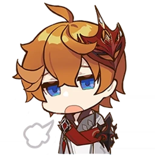🌟 Стикер «Genshin Impact Chibi» для Telegram
