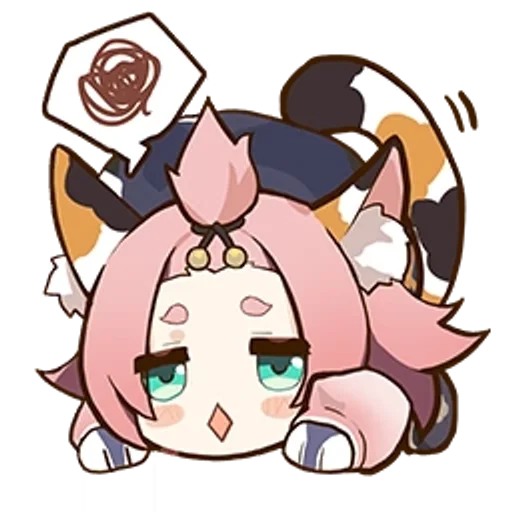 🌟 Стикер «Genshin Impact Chibi» для Telegram
