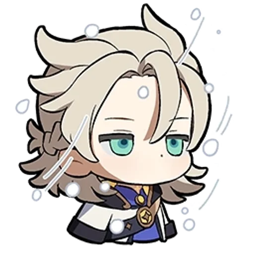 🌟 Стикер «Genshin Impact Chibi» для Telegram