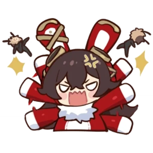 🌟 Стикер «Genshin Impact Chibi» для Telegram