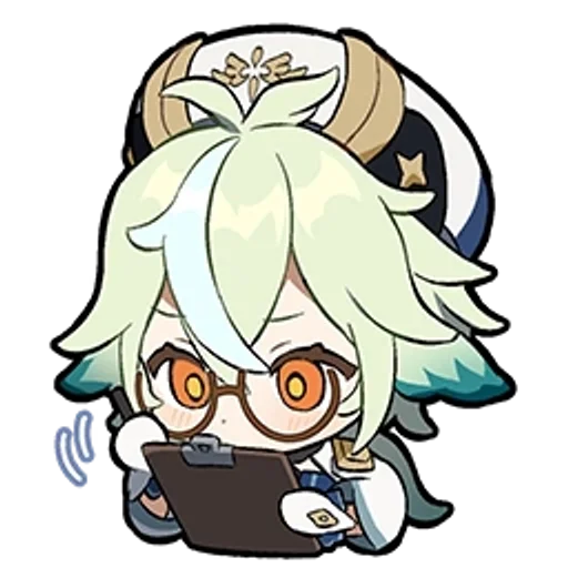 🌟 Стикер «Genshin Impact Chibi» для Telegram