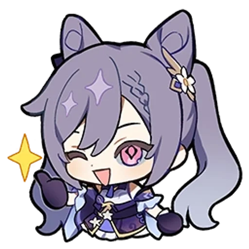 🌟 Стикер «Genshin Impact Chibi» для Telegram