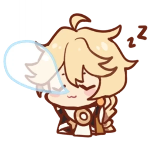 🌟 Стикер «Genshin Impact Chibi» для Telegram