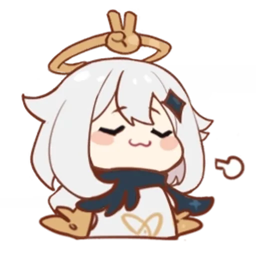 🌟 Стикер «Genshin Impact Chibi» для Telegram