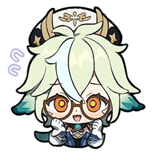 🌟 Стикер «Genshin Impact Chibi» для Telegram