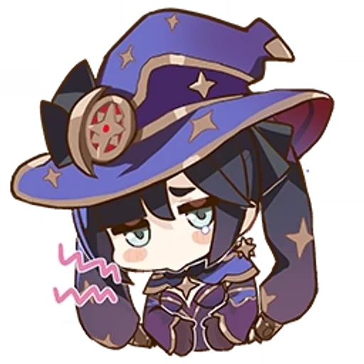 🌟 Стикер «Genshin Impact Chibi» для Telegram