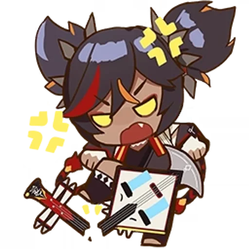 🌟 Стикер «Genshin Impact Chibi» для Telegram