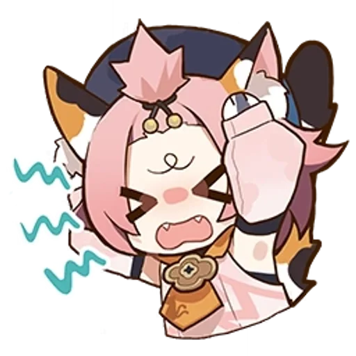 🌟 Стикер «Genshin Impact Chibi» для Telegram