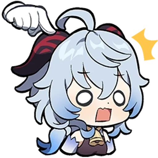 🌟 Стикер «Genshin Impact Chibi» для Telegram