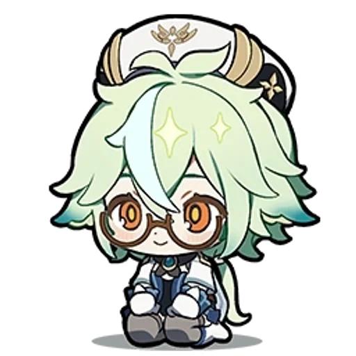 🌟 Стикер «Genshin Impact Chibi» для Telegram