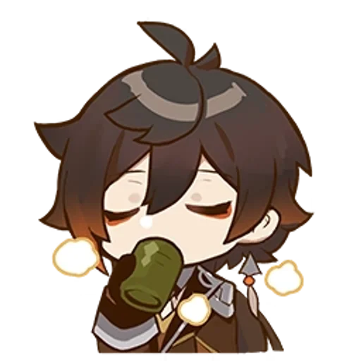 🌟 Стикер «Genshin Impact Chibi» для Telegram