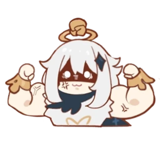 Стикерпак Genshin Impact Chibi для Telegram