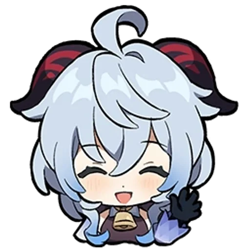 🌟 Стикер «Genshin Impact Chibi» для Telegram