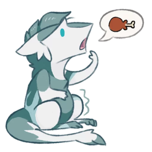 🍗 Стикер «Chibi Izaiah» для Telegram