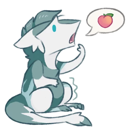 🍑 Стикер «Chibi Izaiah» для Telegram