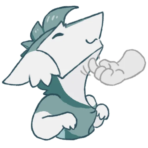 🐱 Стикер «Chibi Izaiah» для Telegram