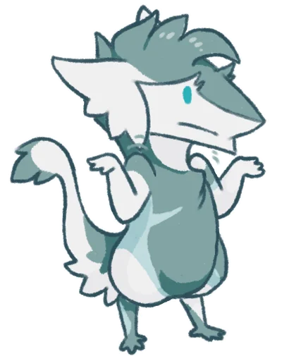 🤷‍♂️ Стикер «Chibi Izaiah» для Telegram