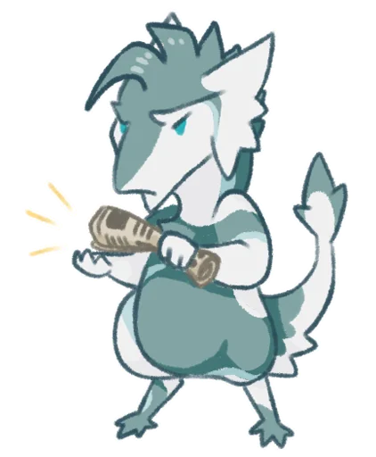 🗞 Стикер «Chibi Izaiah» для Telegram