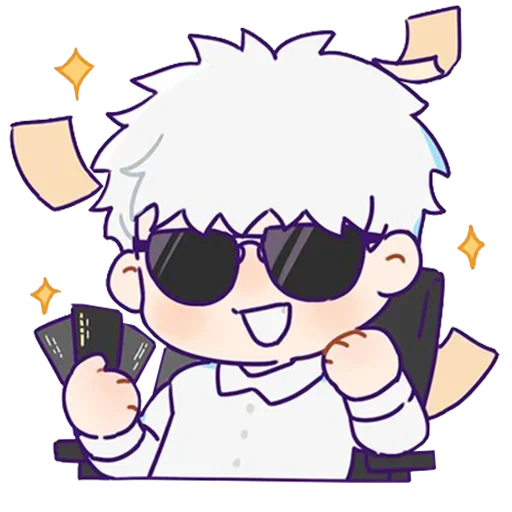 😎 Стикер «Chibi JJK» для Telegram