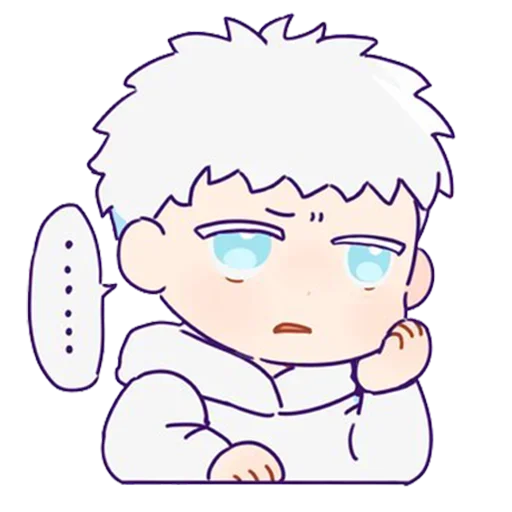 😒 Стикер «Chibi JJK» для Telegram