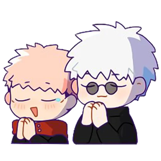 🙏 Стикер «Chibi JJK» для Telegram