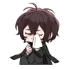 Стикер 17 😎 BSD чибики - ещё один чиби-пак по Бродячим псам