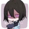 Стикер 21 😎 BSD чибики - ещё один чиби-пак по Бродячим псам