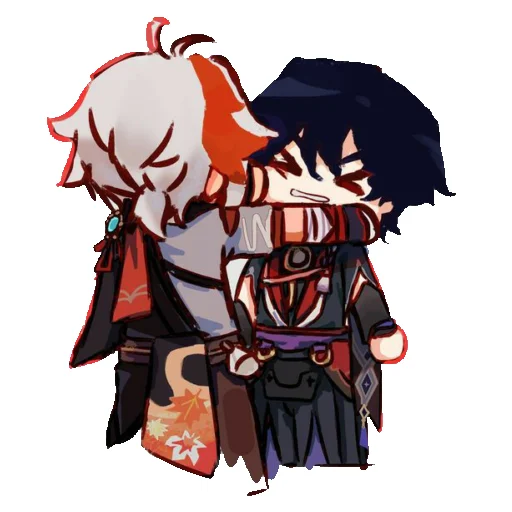 😊 Стикер «Chibi Scaramouche» для Telegram