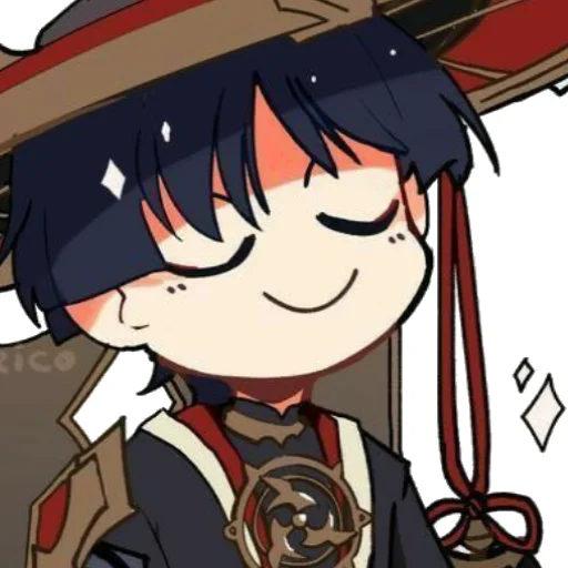 😋 Стикер «Chibi Scaramouche» для Telegram